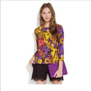 Madewell (Broadway and Broome) Black Lace Shorts-S